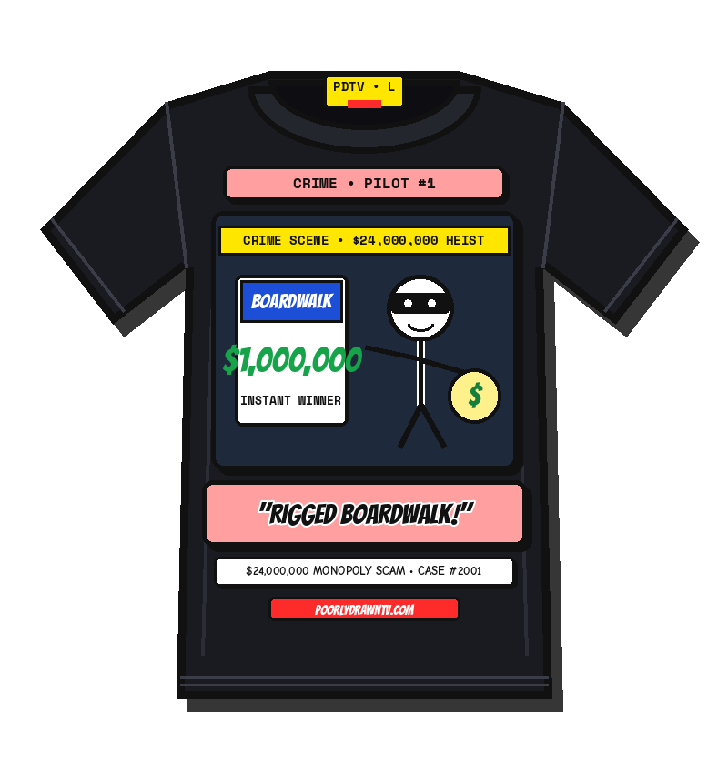 Rigged Boardwalk Tee Mockup