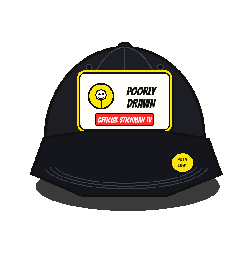 Stickman Dad Hat Mockup